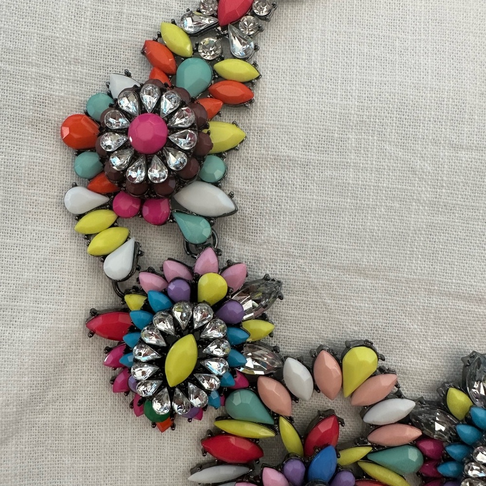 Eye Candy La Multicolored Statement Necklace - image 6